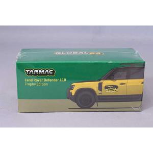 Tarmac 1/64 ランドローバー ディフェンダー 110 Trophyエディション イエロー/ブラック｜kidbox