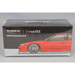 Tarmac 1/64 VERTEX 日産 シルビア S13 レッドメタリック