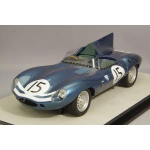 ミニカー/完成品 テクノモデル 1/18 ジャガー Dタイプ 1957 ルマン24H 2位 #15 J.ローレンス/N.サンダーソン｜kidbox