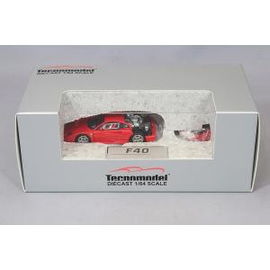 テクノモデル 1/64 フェラーリ F40 LM プレスバージョン 1996 レッド/BBSシルバーホイール｜kidbox