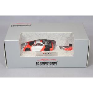 テクノモデル 1/64 フェラーリ F40 LM 1996 レッド/ホワイト/ブラックホイール｜kidbox