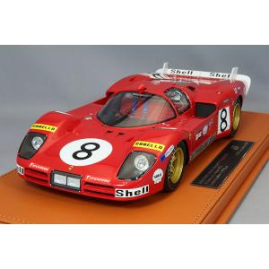 TOPMARQUES 1/18 フェラーリ 512S 1970 ルマン24H #8 A.メルツァリオ...