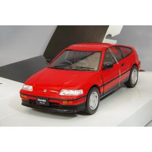 ミニカー/完成品 Whitebox 1/24 ホンダ CR-X レッド