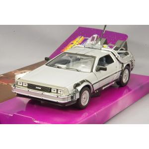 デロリアン 1/18 バック・トゥ・ザ・フューチャー2　サンスター製 再生産】1/18 デロリアン バックトゥザフューチャーPART2【2710