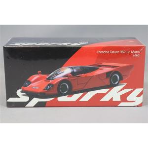 sparky x Tiny 1/64 ポルシェ ダウアー 962 LM 1993 レッド
