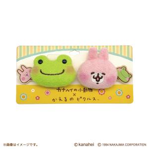 刺繍エコバッグ ピスケとうさぎ カナヘイ トキメキゆるっと