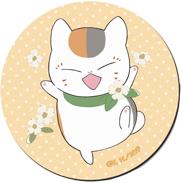 ラバーマウスパッド　Ver.3　夏目友人帳 　デザイン02(ニャンコ先生/A)