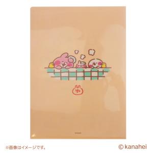 A4クリアファイル 「風呂上がり」 カナヘイの...の詳細画像1