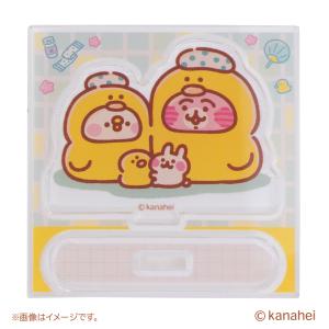 アクリルスタンド 「アヒル風呂」　カナヘイの小動物　ピスケとうさぎの湯3