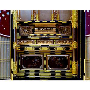 金仏壇 京型 紅桜20号の詳細画像5