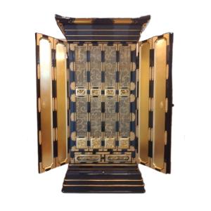 金仏壇 新潟型 50代 胴長 (上)箔仕上 低台の詳細画像2