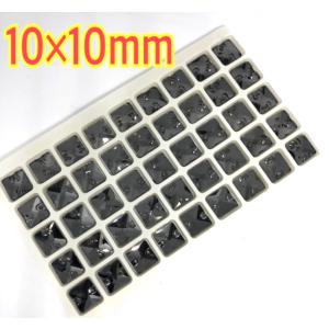 10×10mm 正方型 装飾ビーズ 装飾用 高...の詳細画像3