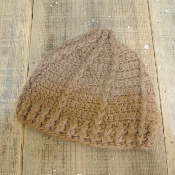 ampersand アンバサンド　ホイップクリームニットキャップ 子供服 セール 22秋冬