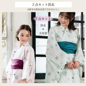 【送料無料】浴衣 子供 セット 女の子 子供用...の詳細画像2