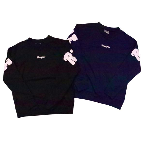 長袖 トレーナー 140cm 150cm 160cm プリント シンプル 薄手 裏毛 お洒落 子ども...