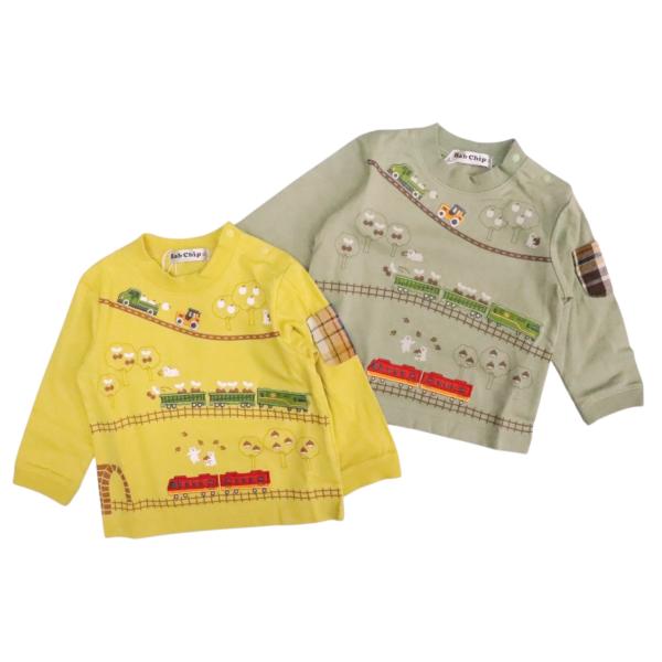 電車 長袖 Tシャツ80cm  90cm 95cm 100cm 110cm 120cm 130cm ...