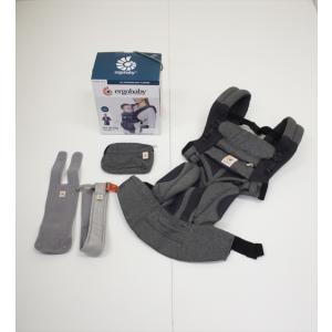送料無料 美品 エルゴ OMNI 360 クールエア パールグレイ ergobaby 新生児OK クリーニング済み