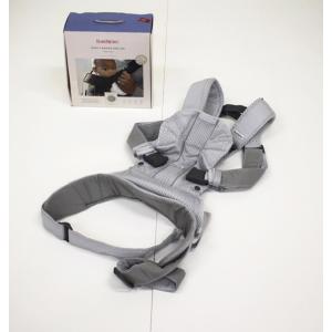 送料無料 美品 ベビーキャリア ONE KAI Air 抱っこ紐 おんぶ 新生児OK 快適フルメッシュ スタイ付 クリーニング済