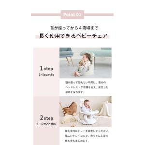 ベビーチェア クッション セット ローチェア ...の詳細画像5
