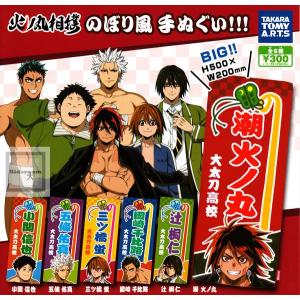 火ノ丸相撲 のぼり風手ぬぐい！！！ 全6種セット (ガチャ ガシャ コンプリート)の商品画像