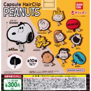 スヌーピー カプセルヘアクリップ PEANUTS 全10種セット (ガチャ ガシャ コンプリート)｜kidsroom