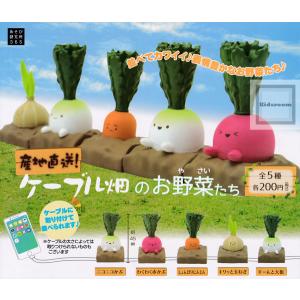 産地直送！ケーブル畑のお野菜たち 全5種セット (ガチャ ガシャ コンプリート)｜kidsroom