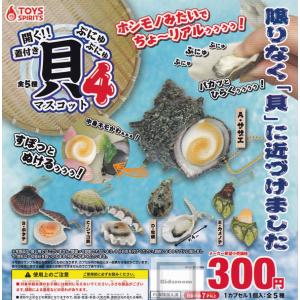 開く 蓋付きぷにゅぷにゅ貝マスコット4 全5種セット