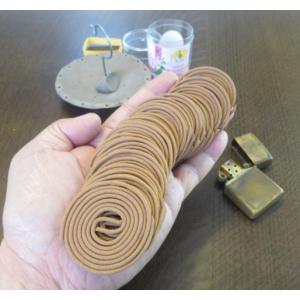 ハス(荷花)のお香 48巻入 90分/巻 本物...の詳細画像2