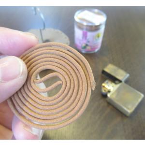 ハス(荷花)のお香 48巻入 90分/巻 本物...の詳細画像3