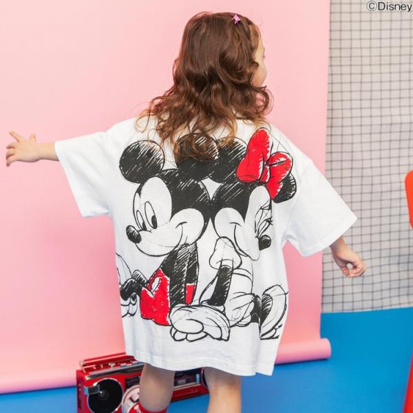 半袖Tシャツ ディズニー キャラクター ミッキーマウス ミニーマウス 半袖 Tシャツ 子供服 キッズ...