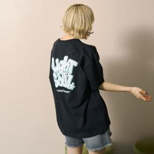 送料込み 半袖Tシャツ バックロゴ 綿100%...の詳細画像5