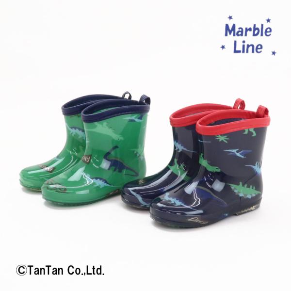 10％OFFセールレインブーツ 恐竜 レインシューズ 長靴 総柄 男の子 キッズ 靴 全2色 Mar...