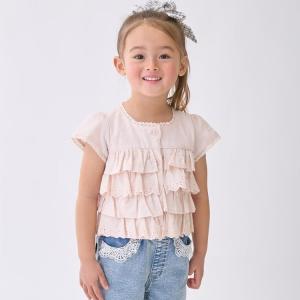 30%OFFセール レースフリルブラウス シャ...の詳細画像1