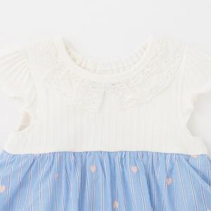 30%OFFセール プティマイン ハート刺繍ワ...の詳細画像4