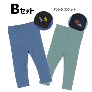レギンス2枚セット 男の子 ロングパンツ プテ...の詳細画像4