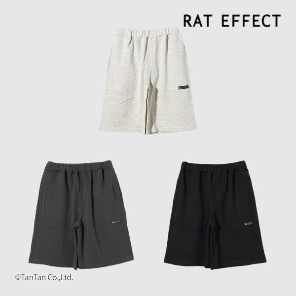 ネーム付き裏毛 ショートパンツ 男の子 ボトムス キッズ ジュニア 130-170cm RAT EF...