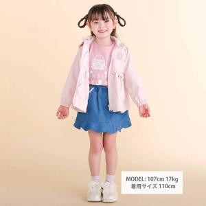 リバーシブル ウインドブレーカー 撥水加工 花...の詳細画像2