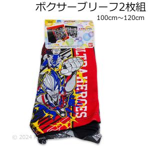 送料無料 ウルトラマンブレーザー ボクサーブリーフ2枚組 100cm 110cm 120cm  インナー 肌着 キッズ ウルトラヒーローズ 2024年版｜kidstown-tk