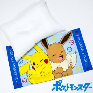 ポケットモンスター 枕 まくら カバー付き 28×39cm ポリエステル100％
