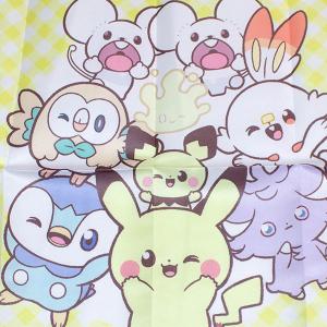 送料無料 ポケモン 大判ハンカチ3枚組 ポケピ...の詳細画像3