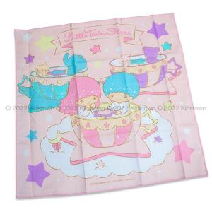 リトルツインスターズ ランチクロス KB4 約430×430mm キラキラ遊園地 ナフキン 日本製 キキララ サンリオ LITTLE TWIN STARS Sanrio 2023年版