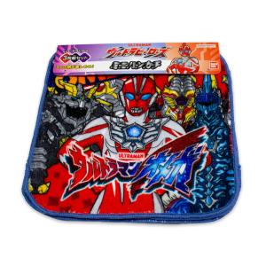 ウルトラヒーローズ オメガ ミニタオル3枚組 リアル柄 約16×16cm ポリエステル60％・綿40％ タオル ハンカチ プチタオルULTRAMAN 怪獣 2025-2026年｜キッズタウン ヤフーショップ