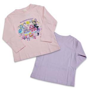 送料無料 名探偵プリキュア 長袖Tシャツ 子供...の詳細画像1