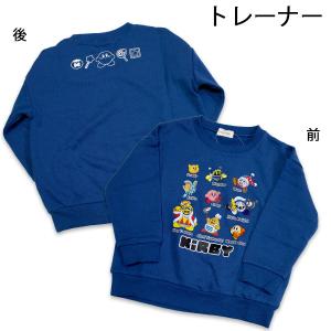 送料無料 星のカービィ トレーナー 子供服 2026年秋冬 スウェットシャツ 長袖 裏毛 カービィ Kirby