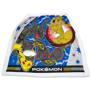 送料無料 ポケモン 大判 ラップタオル 黒いレ...の詳細画像1