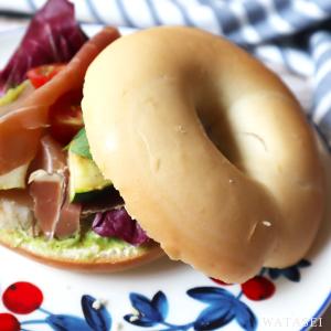 九州産小麦使用プレーンベーグル50g2個入り袋...の詳細画像3