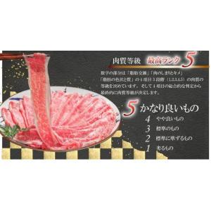 松阪牛 牛肉 肉 和牛 A5等級 極上クラシタ...の詳細画像5