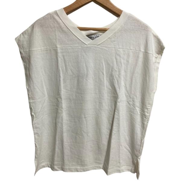 未使用 AMERICANA アメリカーナ ビューティ＆ユース 別注 フットボールＶネックノースリーブ...