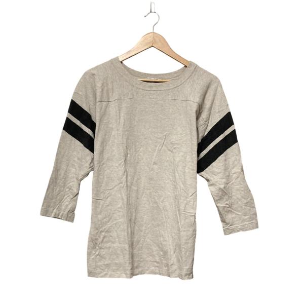 美品 Americana アメリカーナ フットボールTシャツ カットソー ベージュ レディース 古着...