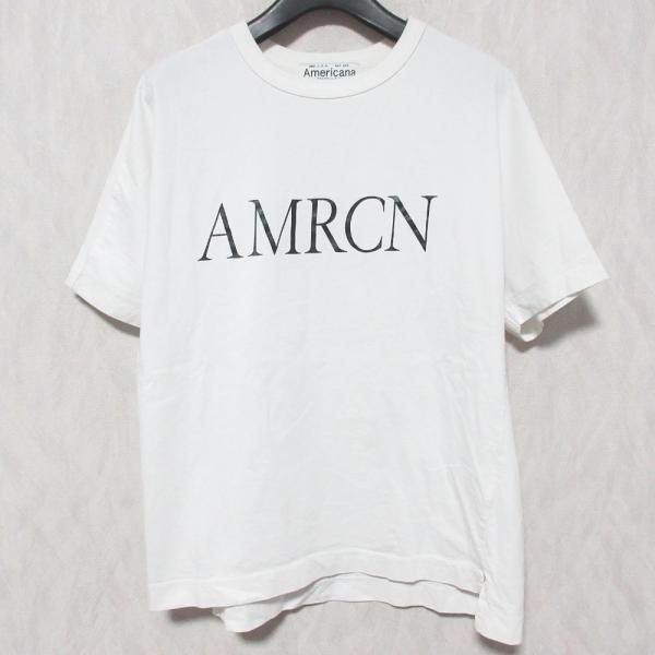 良品 Americana アメリカーナ AMRCN Tシャツ クルーネック ショートスリーブ カット...